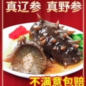 野生海参即食大连海参500g鲜活辽参海生刺参单个装礼盒速食特价